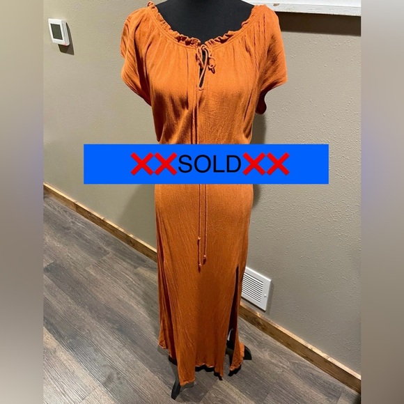 H&M Dresses & Skirts - H&M Orange - Maxi Dress